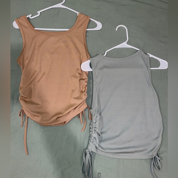 SHEIN Drawstring-side Tanks (Size L) - Picture 2 of 4